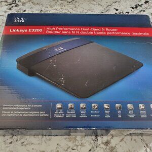 New Cisco Linksys E3200 Wireless Router